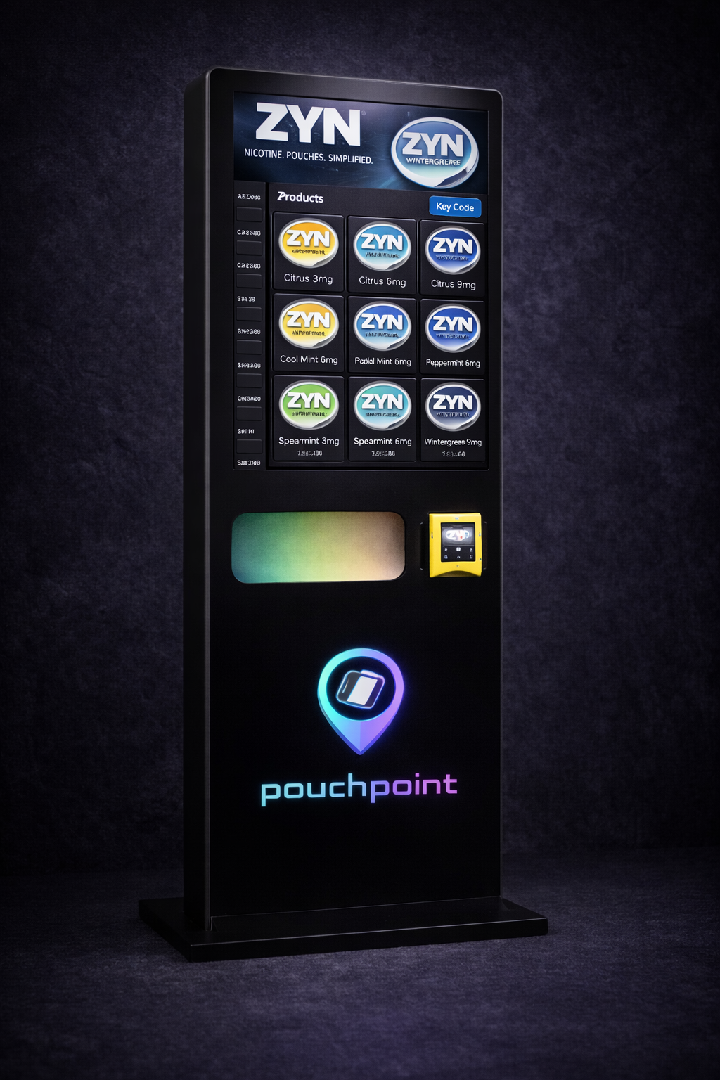Point Vending Machine Free Vending Machines for Bars, Clubs & Casinos | Pouch Point